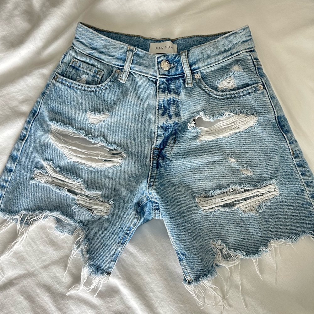 Pacsun high rise relaxed shorts size 00